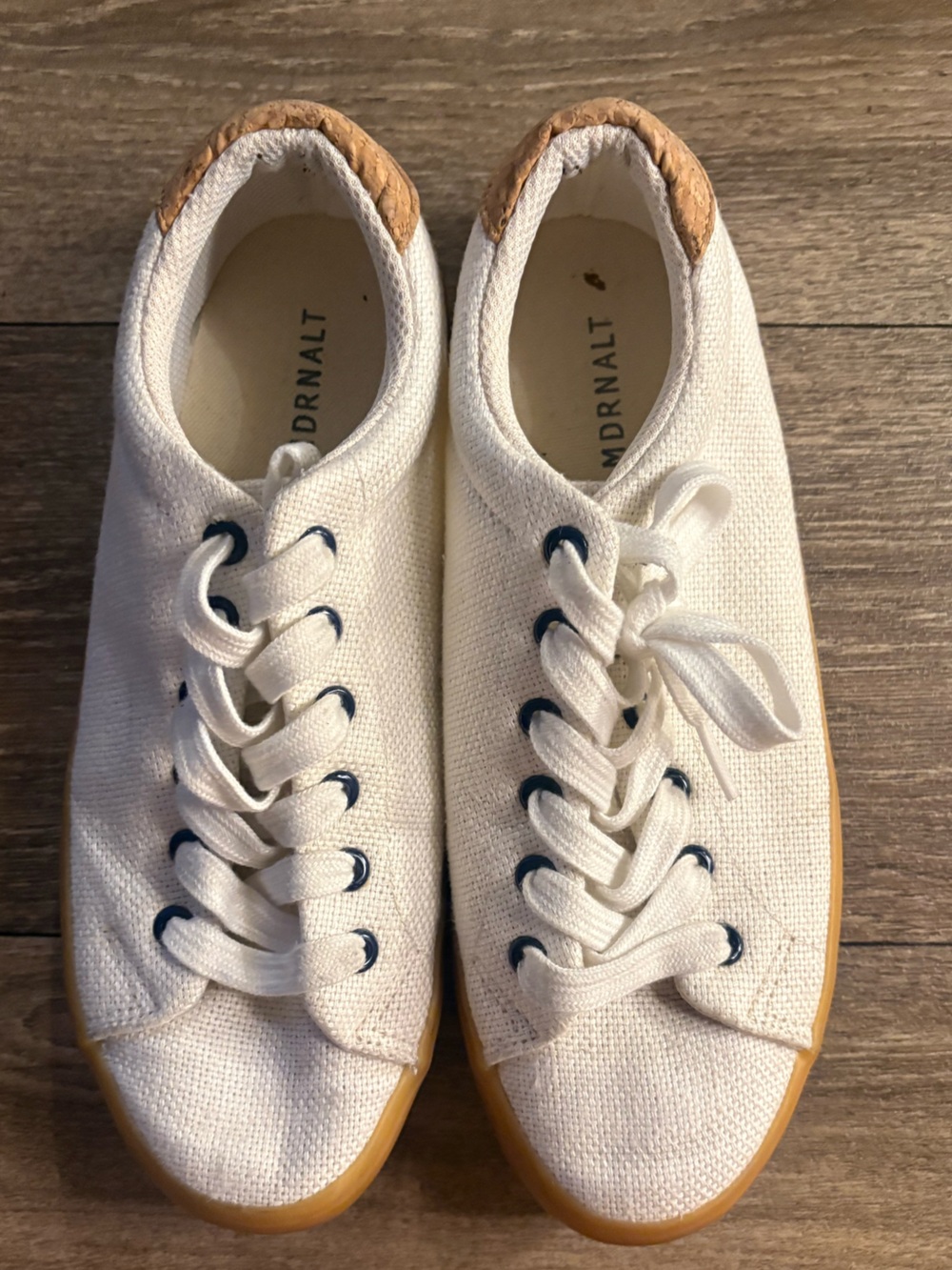 Women’s White Knit Sneakers